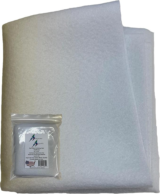 Awesome Aquatic Micron Polishing Felt Filter Pad (50 Micron 24 x 36)