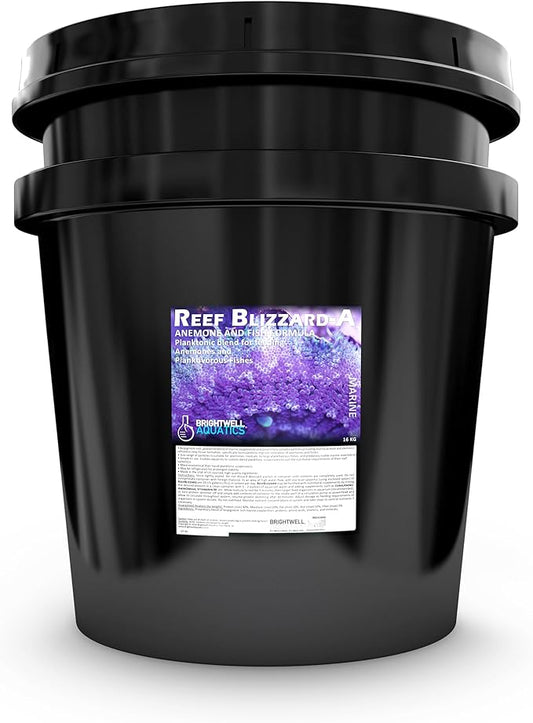 Brightwell Aquatics Reef Blizzard-A – High-Protein Planktonic Blend for Anemones, Planktivorous Fish & Marine Invertebrates – Enhances Color & Growth, 16 kg