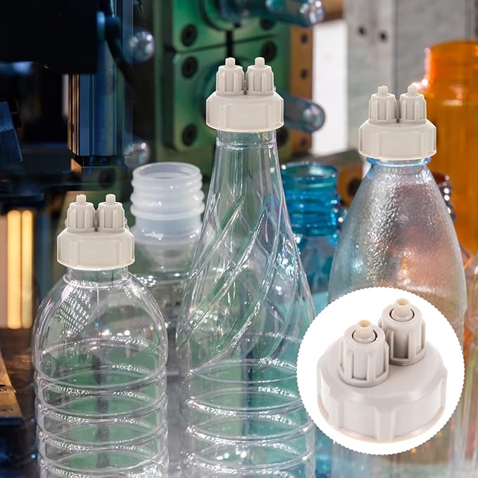 BESPORTBLE 2Pcs DIY Reactor Air Fittings Multitools Aquarium Accessories Fish Tank Aquarium DIY Quick Bottle Cap Air Diffuser Generator Part Quick Bottle Cap Air Diffuser Generator Parts
