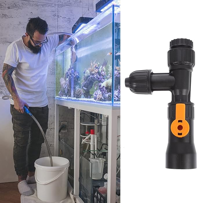 balacoo New Quick Water Changer Aquarium Water Changer Aquarium Water Changer Faucet Aquarium Gravel Fish Tank Siphon Cleaner Replacement Faucet Nozzles Water Tank Cleaner