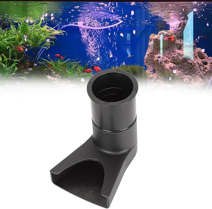 GLOGLOW Aquarium Nozzle, Aquarium Nozzle Plastic Pump PVC Aquarium Pump Duckbill Nozzle Water Outlet Return Pipe Fish Plumbing Fitting Plastic Aquarium PumpWater Pumps