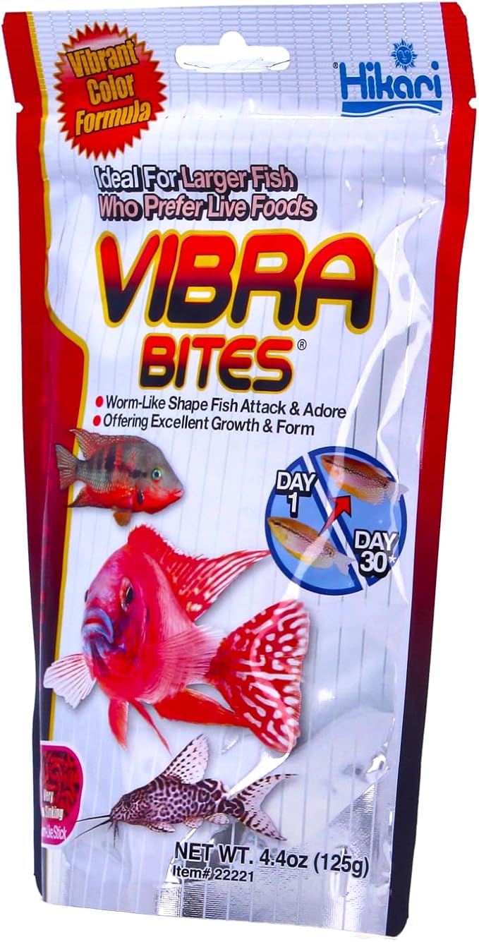 Hikari Vibra Bites Extra Large Tropical Fish Food