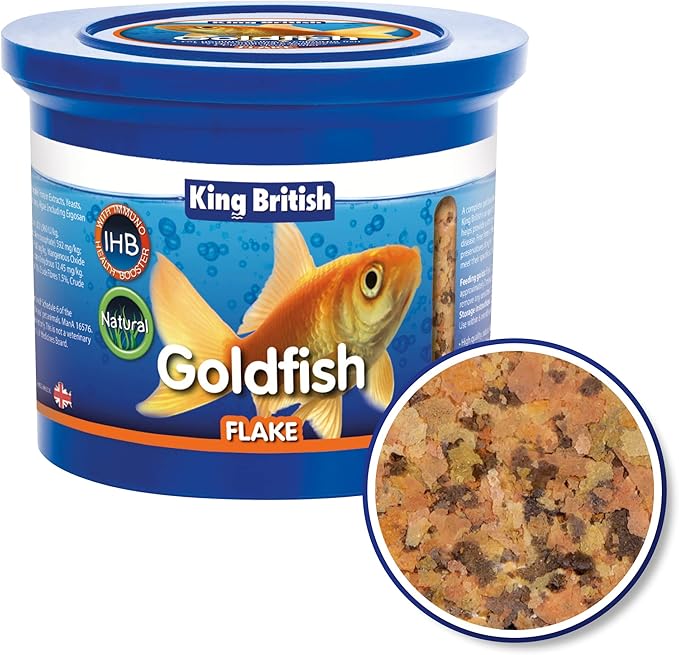 King British Goldfish Flake Food, 200 g