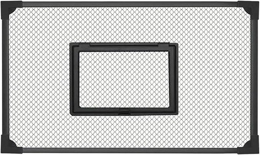 Mesh Screen Netting for Fish, DIY Self Assembly Magnetic Mesh Aquarium Lid Multiple Sizes(80x40cm)