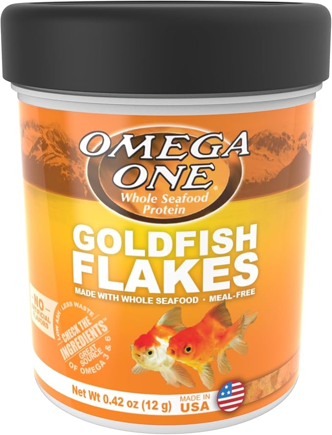 Omega One Goldfish Flakes 0.42 oz