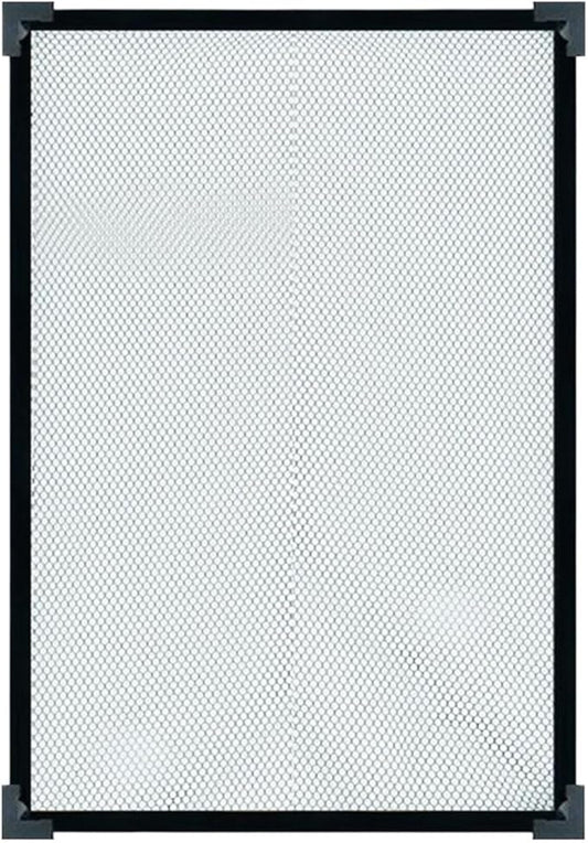 Mesh Screen Netting for Fish, DIY Magnetic Aquarium Lid Mesh Cover Replacement Multiple Sizes(80cmx40cm)