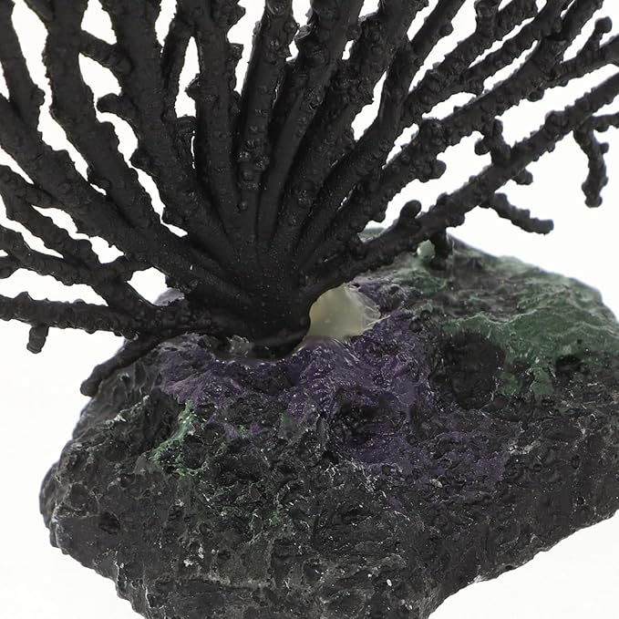 balacoo Faux Coral Decor for Aquarium Fish Tank Delicate Artificial Coral Plant 7.08In Desktop Tank Plant for Home and Office Landscape Decoration