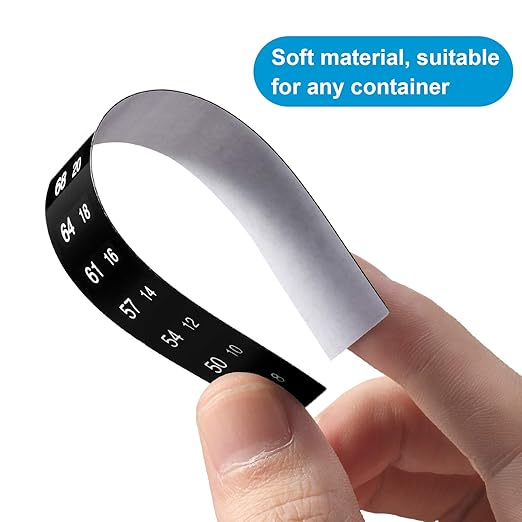 Zonon 24 Pcs Stick on Thermometer Strip for Brewing Fermenting Temperature Sticker Decal Crystal Adhesive 46-93 °f (8-34 °c) Digital Display Sticker for Wine Beer Aquariums