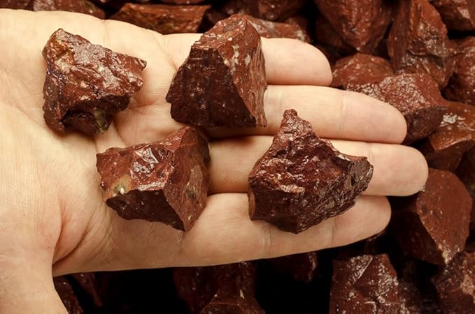 Fantasia Materials: 1 lb Volcano Coffee Rough Stones from India