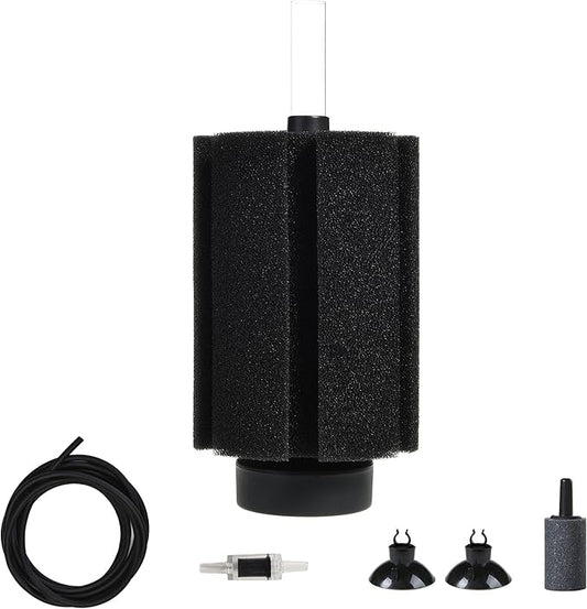 ALEGI Aquarium Large Sponge Filter 100 Gallon, 80 Gallon Sponge Filter with Air Stone for Large Fish Tank (1 pcs)
