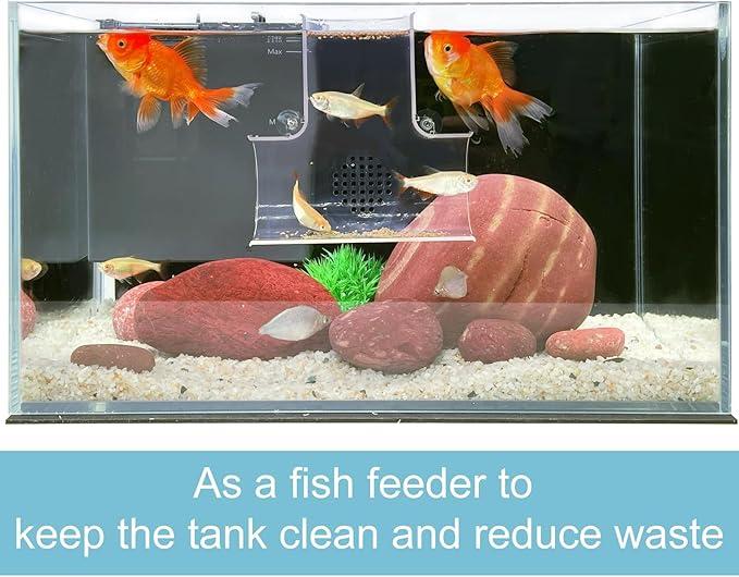 Aquarium Decorations Fish Tank Accessories for Shrimp Cichlid Hiding Breeding, Small Fish Bowl Hide Decoration, Acrylic Tube Tunnel for Betta Fish Tank Decorations, Aquarium Hideout with Suction Cups
