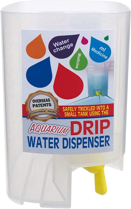 Aquarium Drip Water Dispenser water conditioner aquarium ich aquarium conditioner water clarifier fish tank cleaner saltwater aquarium water treatment shrimp aquarium aquarium water conditioner