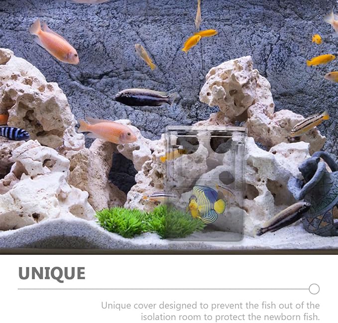 Fish Box, Fish Breeding Box Juvenile Breeding Aquarium Plastic Small