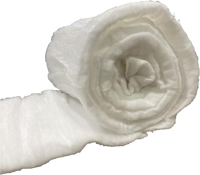 Filter Floss, Polishing Filter Pad for Fish Tank & Aquarium Filters - White - 2'x10' (20 sq. ft.)