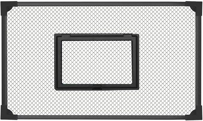 DIY Aquarium Hood with Jump Protection Mesh Cover for Tanks, 60x30cm