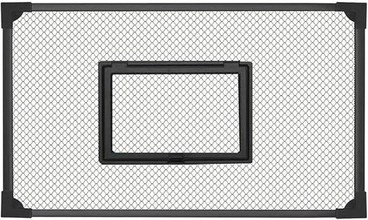 DIY Aquarium Hood with Jump Protection Mesh Cover for Tanks, 60x30cm