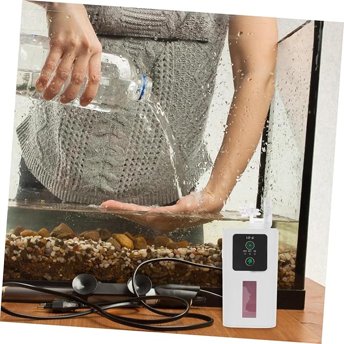 Automatic Fish Feeder with Feeding Ring Intelligent Timed Aquarium Feeder for Turtle and Fish Tanks for Home Aquarium Supplies