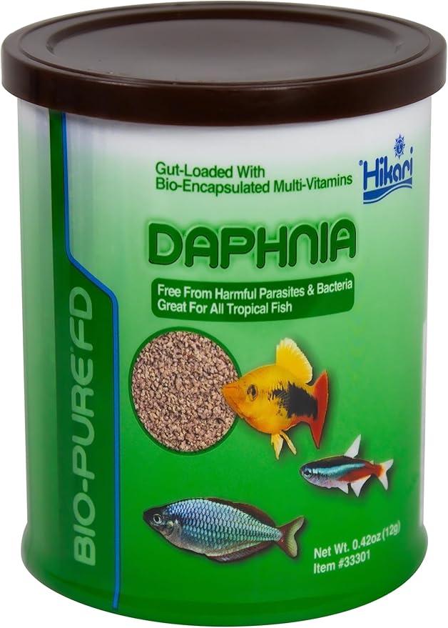 Hikari Bio-Pure Freeze Dried Daphnia for Pets, 0.42-Ounce