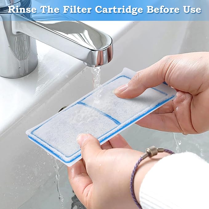hygger 10 Pack Replacement Aquarium Carbon Filter Cartridges Hang On Back Filter HG149-M HG149-L