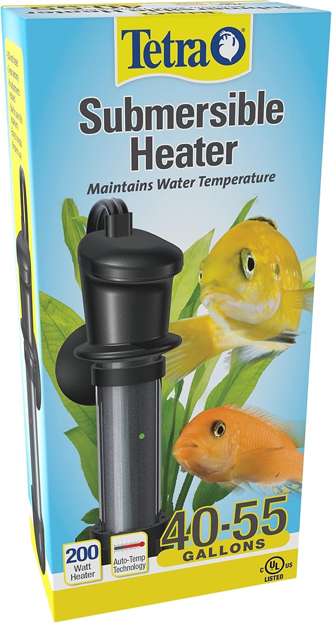 Tetra Submersible Heater With Electronic Thermostat, 200-Watt