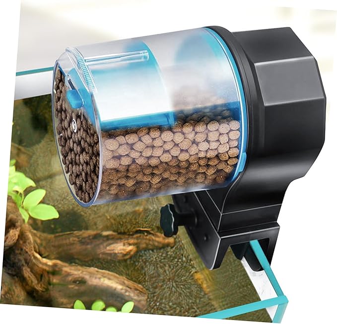 TOYANDONA 1set Automatic Fish Feeder Intelligent Turtle Feeding Device for Fish Tanks Dispenser Easy to Clean Feeding Accessories for Aquatic Pets