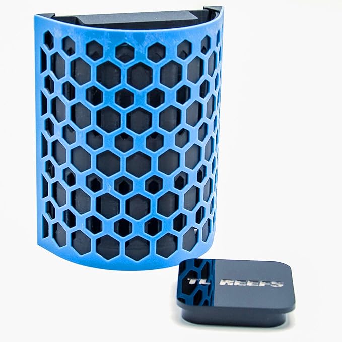 TL Reefs Nori Nipper, Magnetic Seaweed Feeder for Aquariums (Blue)