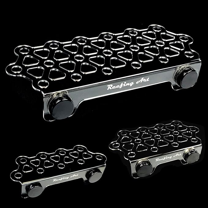 Magnetic Coral Frag Rack Strongest N52 Magnets Holds Up to 41 Plugs (Medium Max)