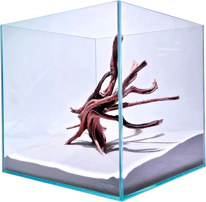 Lifegard Aquariums - 7 Gallon Cube Low Iron Ultra Clear Glass Tank 5mm - 12.16''x12.16 x12.16''