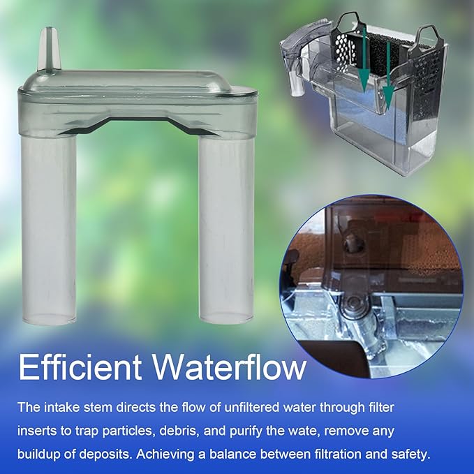 Aquarium Filter Intake Extension Tube, U Tube Compatibility with Aquaclear Power Filter 30 50, for Aquaclear Intake Tube Keeps Water Crystal Clear, Aquarium Filter Replacement Part A16150