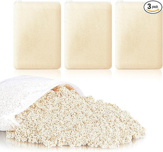 Jorewood Aquarium Filter Resin for Water Purification, 3 Bags x 200ml, Tannin Remover, Odor Eliminator for Crystal Clear Water