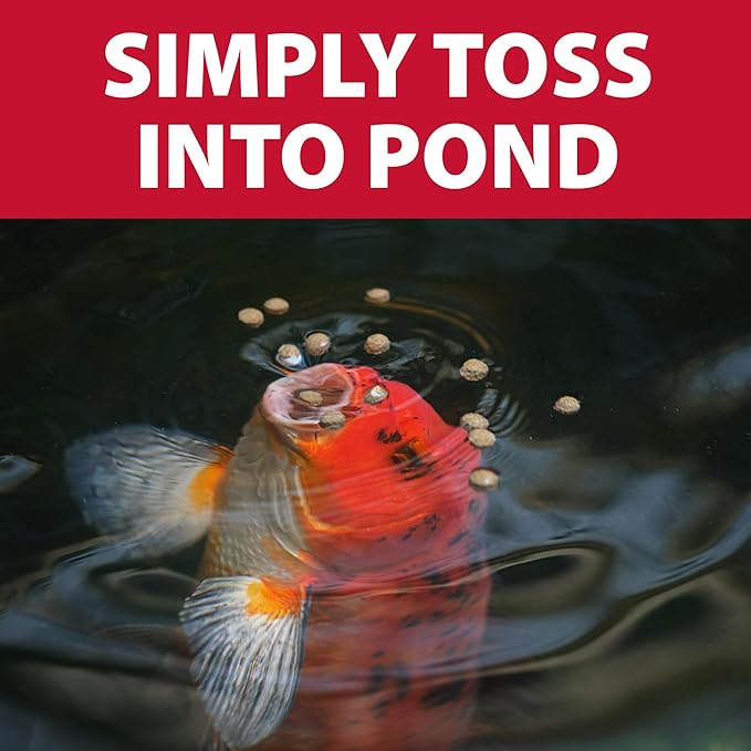 The Pond Guy Growth & Vibrance Fish Food for Show Quality Koi & Goldfish, Premium Protein Floating Pellets for Balanced Nutrition, 5 lbs