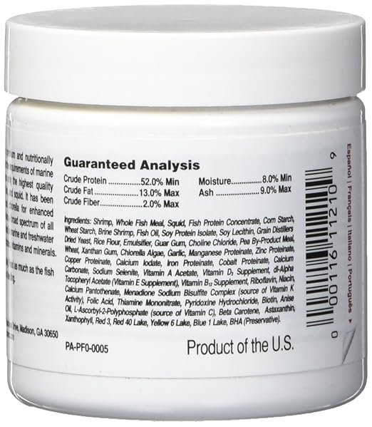 Seachem NutriDiet Shrimp Flakes - 15g/.5oz with probiotics