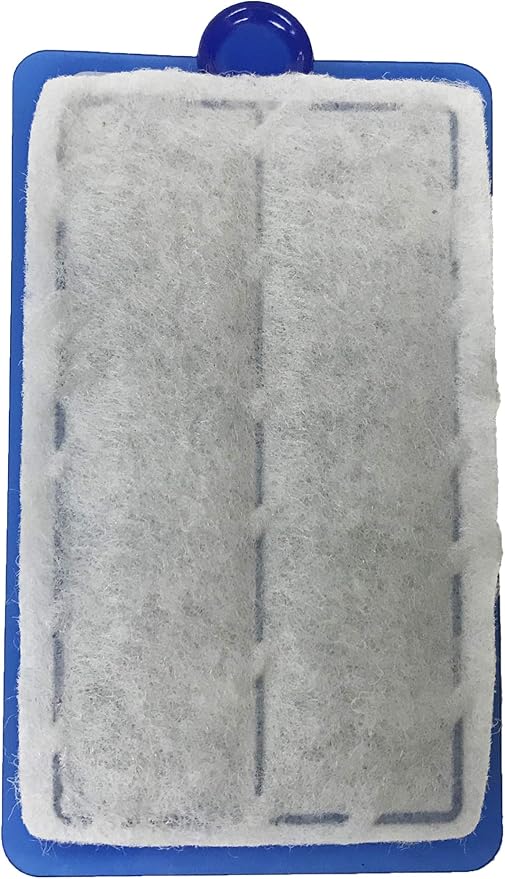 Penn-Plax Cascade 100 Hang-On Filter Replacement Media, 3 Pack - Dual-Sided Aquarium Filter Cartridge with Activated Carbon & Poly-Fiber Floss -Easy to Install -Improves Water Clarity, 5.5x3.25x0.75In
