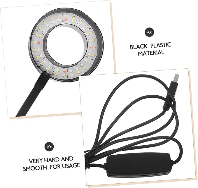 Levemolo Led Aquarium Light USB Connectivity Fish Tank Lamp for Aquariums Energy-efficient Illumination for Aquatic Plants and Fish Design