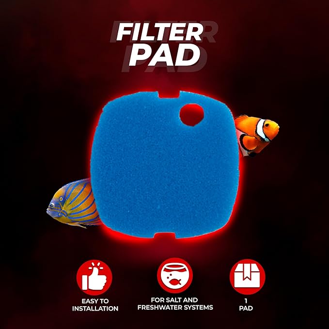 Aquatop Replacement Coarse Filter Sponge for Aquarium Filters RCP-CF300 – Enhanced Mechanical Filtration – Easy to Use and Install