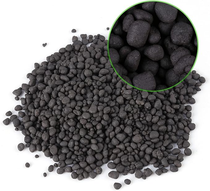 2.2 LB Aquarium Gravel Natural Sand, Aquarium Fish Tank Bottom Water Grass Seeds Plant Sand Mud for Water Grass/Plants Growth, Contains Rich Organic Acid & Nutritional Ingredient