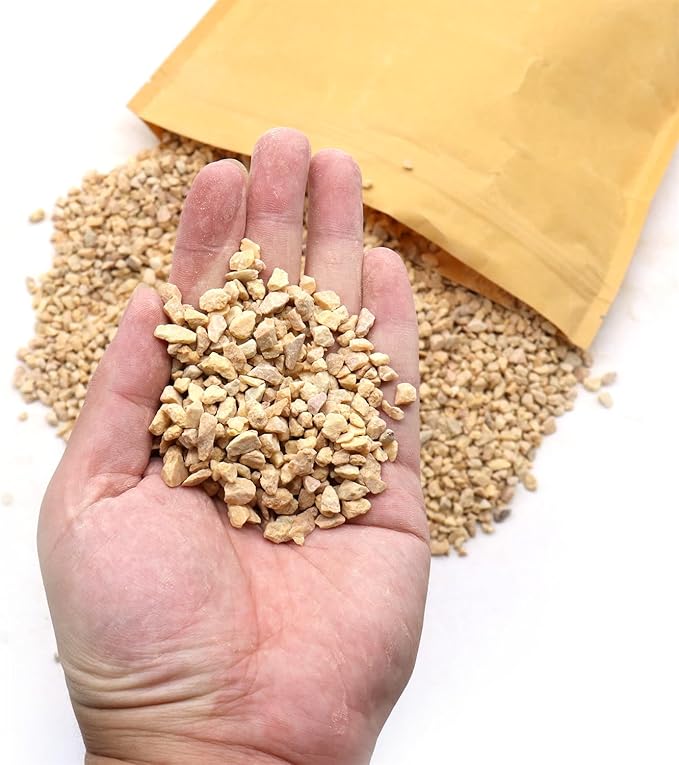Coarse Sand. Light Brown Color. 1/8 Inch 2 lbs. for Potting Soil, Succulents, Pots, Plants, Gardening, Indoor, Crafting, Vase Fillers (X-Mini, COARSE Sand - Light Brown, 2)