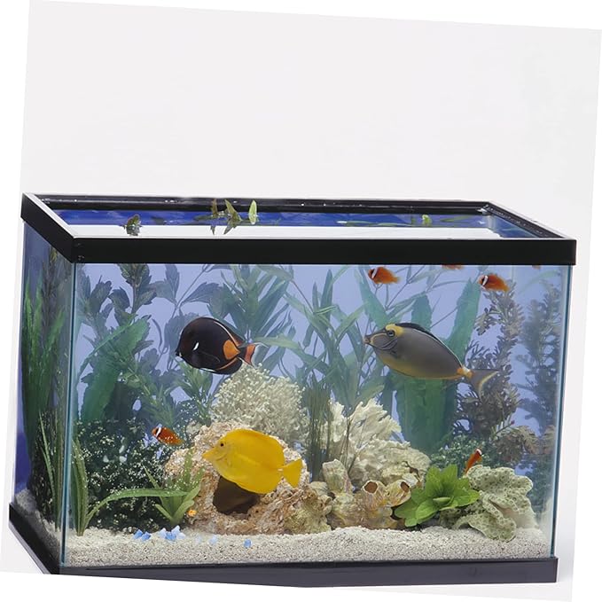 Happyyami 1set Bulk Aquarium Gravel for Fish Tank Polished Decorative Pebbles Natural River Rocks Safe for Freshwater Aquariums Glass Sand