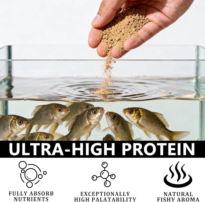 Brine Shrimp Cubes 1.7 oz | Slow Sinking Fish Food for Freshwater & Saltwater Aquariums | Nutrition for Bettas, Angelfish, Goldfish & Bottom Feeders (1.7 oz)