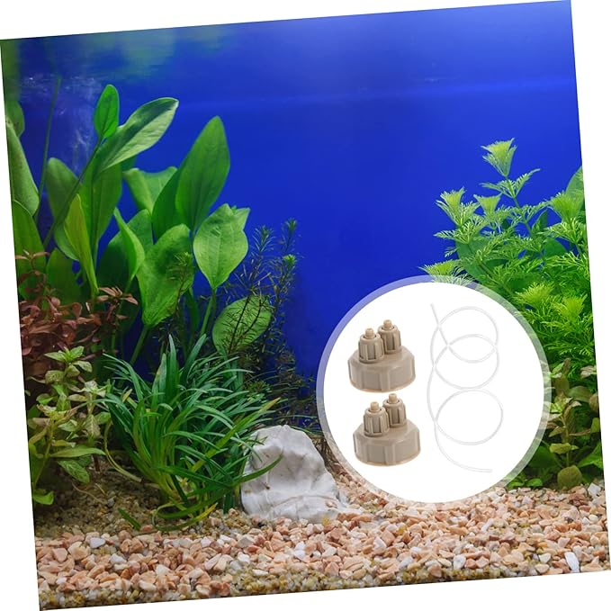 Diy Co2 Generator Bottle Caps with 1M Tube Aquarium Accessories for Aquarium Co2 Reactor Fish Tank Co2 System Replacement Caps