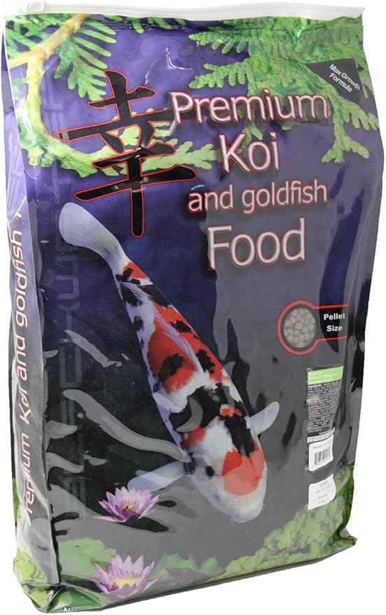 Blackwater Premium Koi and Goldfish Food Max Growth 12.8lb (Small (3.2mm))