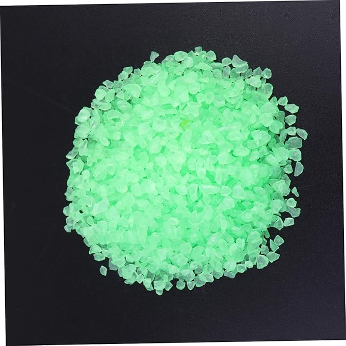 PRETYZOOM 2pcs Glass Sand for Crafts Coarse Sand for Fish Tank Decorative Micro Landscape