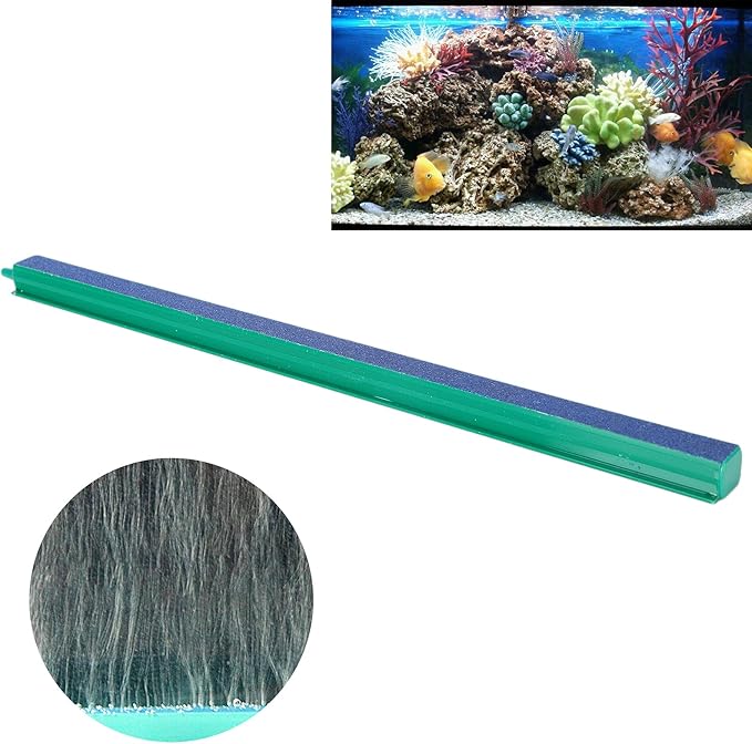 GLOGLOW Nan Air Stone Bar, Sand Bar for Aquarium, Efficient Bubble Release and Heat Dissipation, 20cm Long for Fish Tank Oxygenation Fish Tank and Accessories (30cm / 11.8in Long)