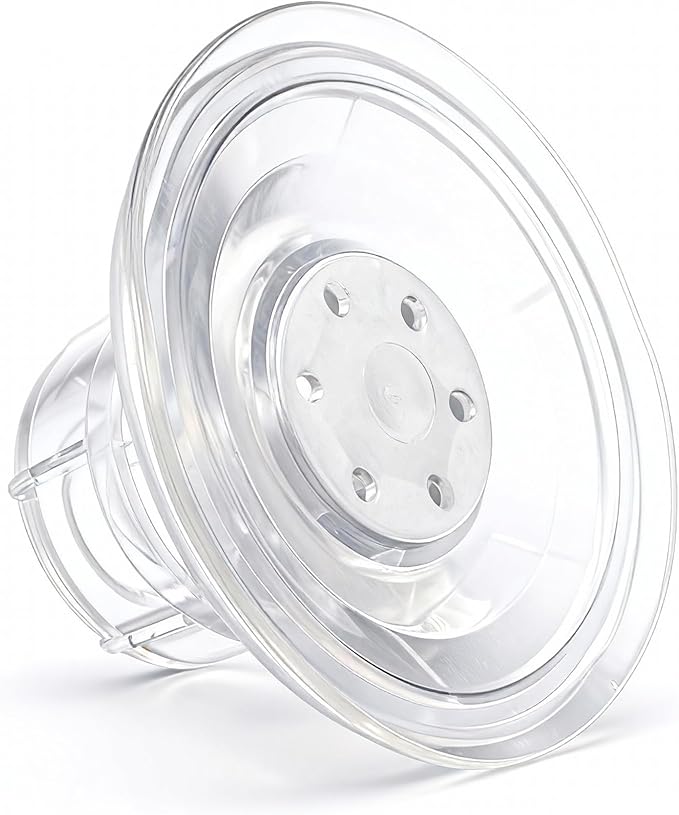 Aquarium Fish Breeding Box Suction Cups, 6pcs Clear Plastic Screws Suction Cup Replacement 4.5cm for Glass Tanks