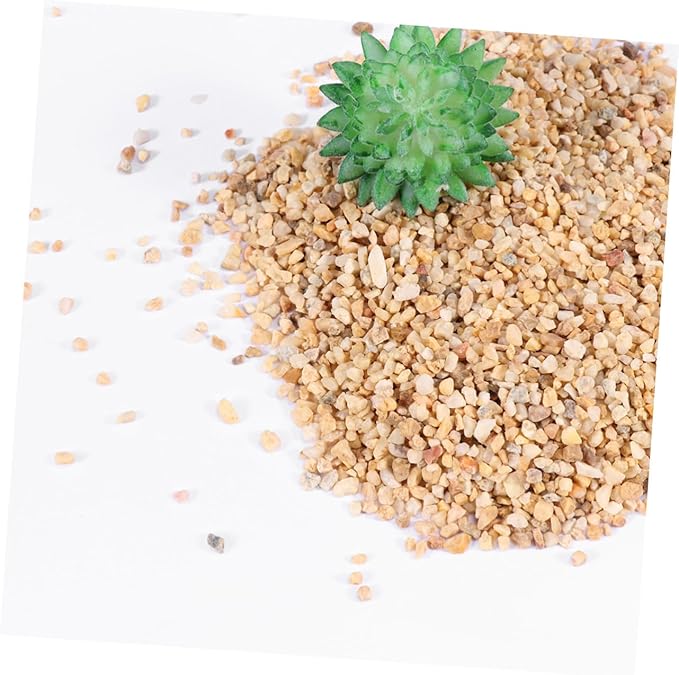 LIOOBO 500g Turtle Tank Bottom Stones Aquarium Sand Natural Decor Safe for Fish Turtle