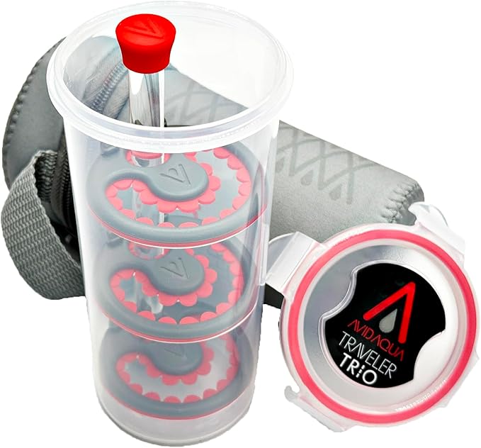 Traveler Trio Multi Function Coral Transporter for 12 Frags | Secure, Leak Proof, Travel Ready Coral Frag Rack Holder