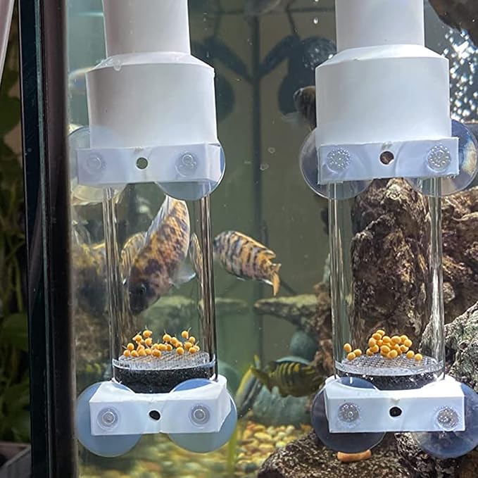 Fish Egg Tumbler, Dannisly Baby Fish Separator Aquarium Fish Hatchery Incubator Cichlids Tumbler Hatchery Breeding Mouth-Brooding for Fish Tank Fish Egg Incubator 40MM