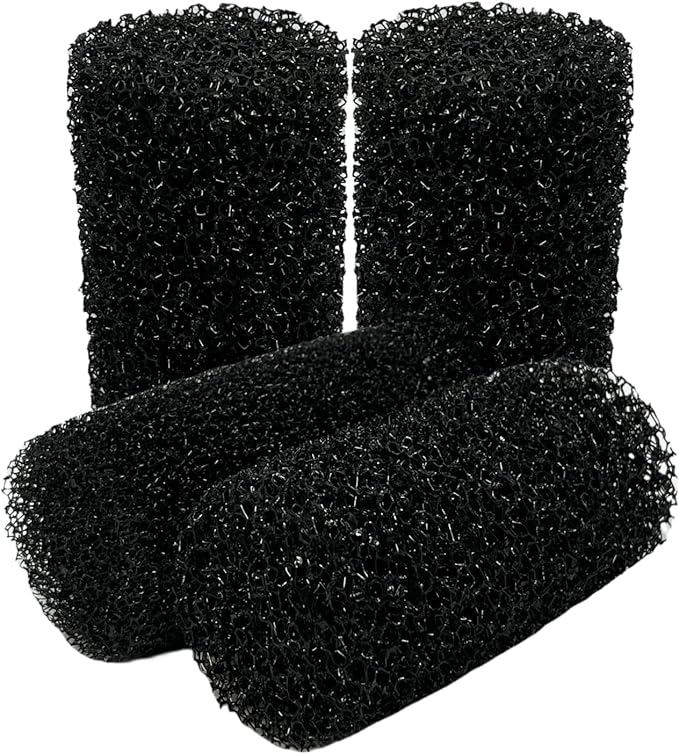 4-Pack Sponge Replacement for OQTTNEO Aquarium Internal Filters