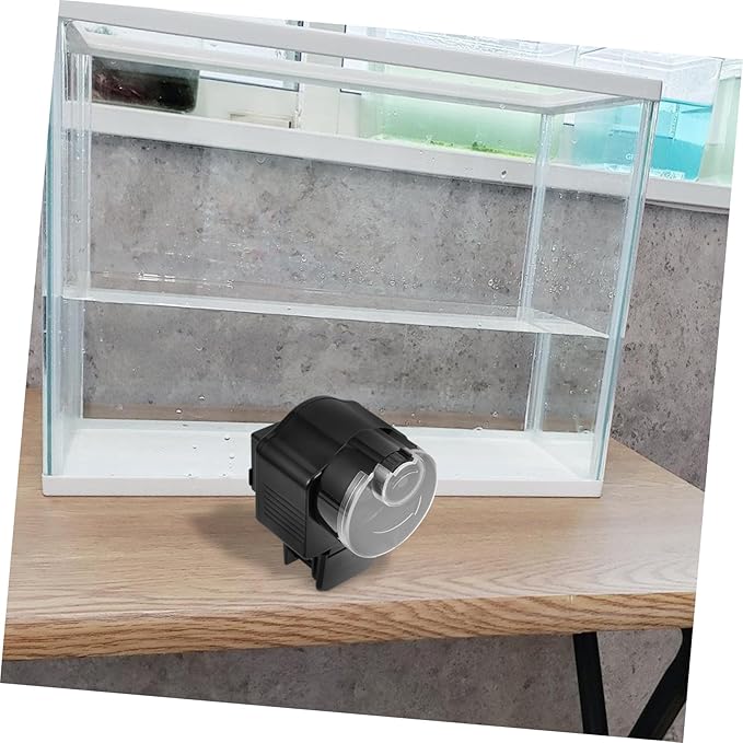 Automatic Fish Feeder for Aquarium Tank Large-Capacity Feeding Tool Fish Food Timer Dispenser Suitable for Vacation and Turtle Feeding