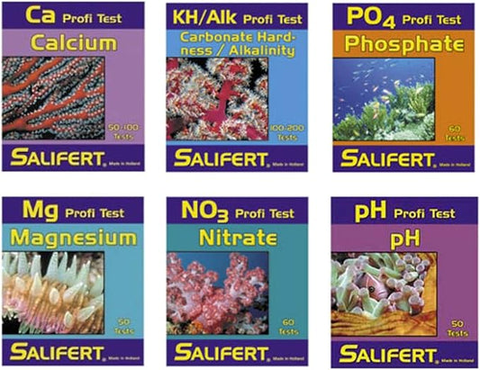Salifert Master Reef Testing Combo Kit - Saltwater Aquariums